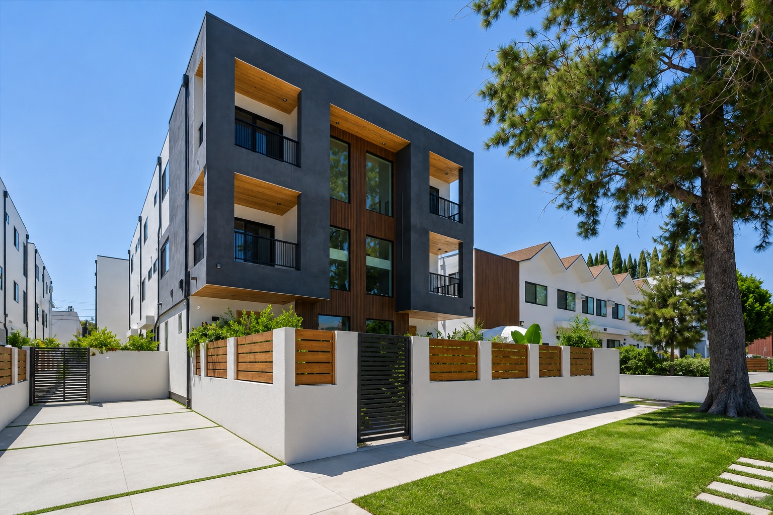 Lindenberg Property — architect reviewing building plans
